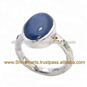 925 Sterling Silver Tanzanite Gemstone Bijoux Indiens Bague De Mariage De Luxe Avec Diamant Et Perle Eternity Vermeil Anneaux - Product Image 2