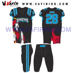 Nouvelle arrivée Football Uniformes Professionnel Fabricant Football Américain pas cher sublimation uniformes de football Américain AU-731 - Product Image 5