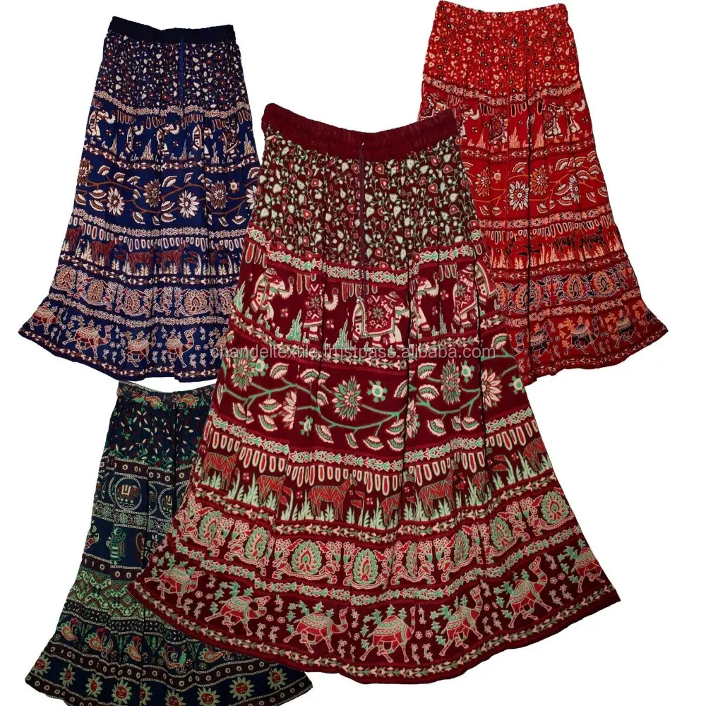 Indiase Print Lange Rok Maat Gratis Taille Maxi Usa Bezemsteel Vrouwen Naptol Zachte Rint Lange Rok Maat Gratis Taille Vrouwen maxi Rokken