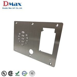 Piezas Metálicas de Precisión Personalizadas OEM, Placa Frontal de Acero Inoxidable con Corte Láser Personalizado - Product Image 4