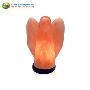 Lampe de sel de l'Himalaya en forme de Feng Shui nuit naturelle technique sculptée écologique purifiant l'air personnalisable bureau à domicile Sian - Product Image 5