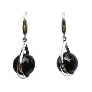 Fournisseur de boucles d'oreilles en argent sterling personnalisé avec diamants et pierres précieuses Vente en gros Boucles d'oreilles en or de Dubaï Bijoux pour femmes VENDEUR et FOURNISSEUR INDIEN Vente en gros - Product Image 1