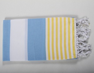 Toallas turcas de algodón de alta calidad, Pareo tradicional turco, Sarong con borlas - Product Image 4