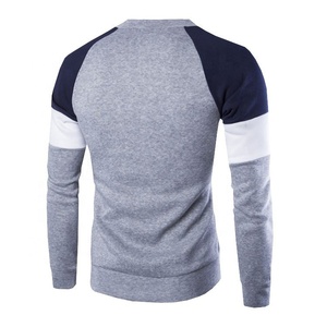Venta al por mayor de los hombres de cuello redondo de manga larga sudadera de verano - Product Image 2