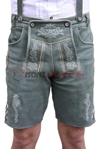 เฮอร์เรน TRACHTEN/เครื่องแต่งกายของผู้ชาย TRACHTEN LEDERHOSEN สีน้ำตาลเข้ม - Product Image 3