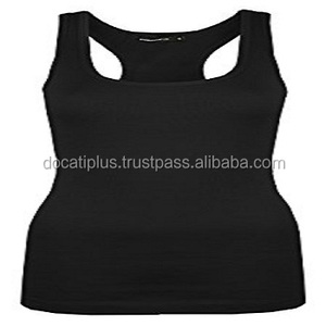 Camisetas sin mangas de algodón para mujer, precio al por mayor - Product Image 1
