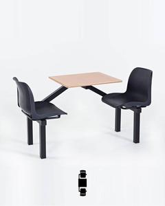 Meubles durables de cantine scolaire de construction en métal pour la salle de classe et la salle à manger - Product Image 2