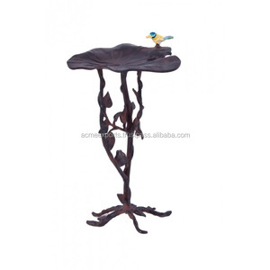 อ่างอาบน้ำโลหะโบราณรูปทรงที่เป็นเอกลักษณ์สำหรับใช้ในสวนอ่างอาบน้ำนก - Product Image 1