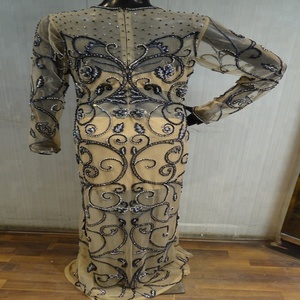 Bling Bling Rhinestone <b>Applique</b> for Dress with Beads and Pearls - Product Image 4