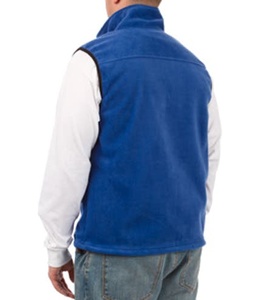 Veste doublée en polaire sans capuche pour hommes, gilet en micro polaire, léger et chaud, polaire pour hommes de haute qualité, fabriqué au Bangladesh, vente en gros - Product Image 3