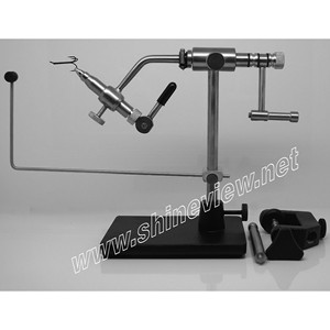 Tornillo de Banco Giratorio para Atar Moscas con Mordaza de Leva - Product Image 1