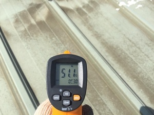 Tutto in un tipo di acqua di calore solare riflettente tetto vernice vernici che assorbono calore - Product Image 6