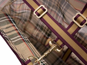 Shemax 2023 personalizado al por mayor de malla de alta resistencia bolsas de heno de alta calidad Venta caliente a cuadros con anillo 2 escamas para propietarios de caballos - Product Image 3