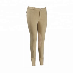 Pantalones de competición de equitación de talla personalizada para hombre, ropa ecuestre hecha de nailon y LICRA de exportador directo - Product Image 2