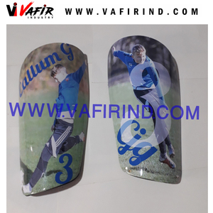 Espinillera de fibra de carbono de fútbol personalizada al por mayor de fábrica con protección profesional - Product Image 4