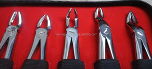 Professional <b>Dental</b> Extraction Forceps Set of 10 Pcs with customised packaging and logo made with high quality stainless steel - Product Image 4
