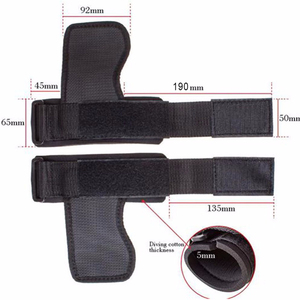 Guantes de levantamiento de pesas con correa para la muñeca - Product Image 6