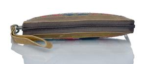 Broderie à la main en cuir véritable Couleur marron Pochette à monnaie Portefeuilles pour femmes Sacs à main Pochettes Pochettes pour femmes et dames - Product Image 4