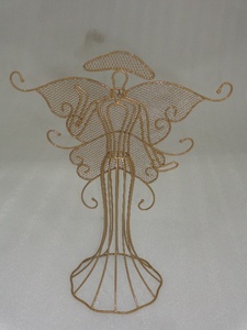 Último diseño decorativo de la malla de alambre de hierro mundo adorno de mesa - Product Image 4