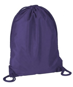 Quality <b>Waterproof</b> Fashion <b>Drawstring</b> Gym Backpack Polyester Material for Outdoor Hiking & Travel - Product Image 3