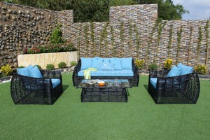 Canapé-lit moderne en osier, ensemble pour le jardin ou la salle de séjour, 2018 - Product Image 3