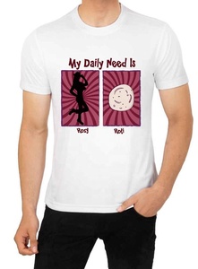 Camiseta estampada de algodón para hombre, cuello redondo, camiseta personalizada de manga corta informal a la moda, muestra de fábrica disponible - Product Image 2