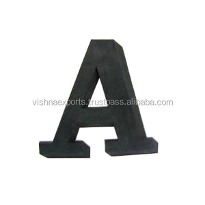Letras de Metal para Decoración de Nombres en Exteriores del Hogar - Product Image 1