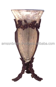 ขาตั้งอะลูมิเนียมตกแต่งพร้อมกรวยแก้วสำหรับตกแต่งบ้าน - Product Image 2