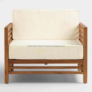 Juego de Muebles de Exterior de Madera de Teca de Alta Calidad, Sofá de Jardín de Lujo para Patio, Silla, Sofá Cama para Uso en el Hogar, Villa, Comedor y Sala de Estar - Product Image 3