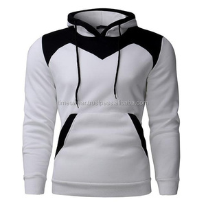 Sudadera con capucha para hombre, de manga larga, ajustada, polar - Product Image 1