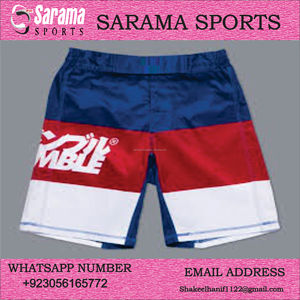 Mma Short Short Mma Haute Qualité Personnalisé MMA Noir Short Fabricant Entraînement Combat Boxe Mm, - Product Image 2