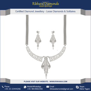 Pendientes de diamantes de oro blanco de 18 quilates de lujo Accesorio elegante para cada ocasión - Product Image 3