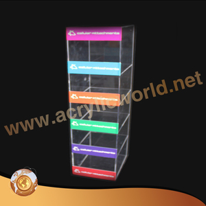 ที่ชาร์จโทรศัพท์มือถืออะคริลิกบนเคาน์เตอร์แบบกําหนดเองแสดงชั้นวางอุปกรณ์แสดงเคาน์เตอร์ - Product Image 2