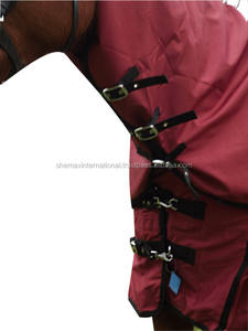 Shemax-alfombra impermeable de color burdeos, con cuello desmontable, sin relleno, Sábana forrada de algodón para lluvia - Product Image 3