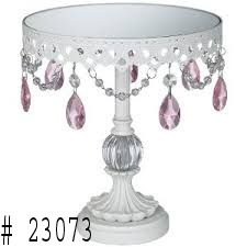 Support à gâteau rond décoratif suspendu en cristal Outils de cuisine Porte-gâteau de mariage de haute qualité fabriqué à la main d'Inde - Product Image 6