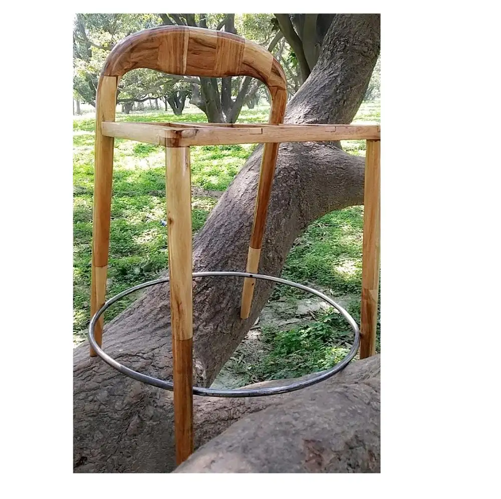 식당 의자 룸 가구 아카시아 나무 홈 가구 단단한 나무 철 지원 사용자 정의 아카시아 나무 의자