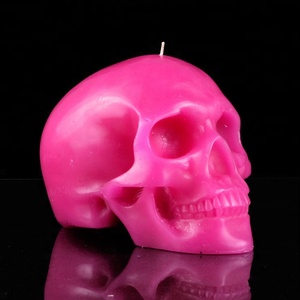 Halloween <strong>Skull</strong> <strong>Candle</strong> for Holiday Decorations Carved Novelty <strong>Candle</strong> for Wholesale Sales - Product Image 1