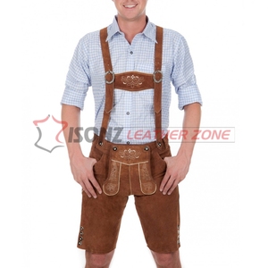 กางเกงขาสั้นสไตล์บาวาเรียสำหรับผู้ชายดั้งเดิมสไตล์ Oktoberfest แบบบาวาเรีย - Product Image 1