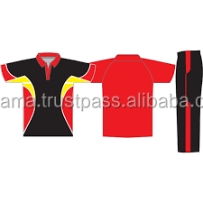 Kit de cricket de media manga con sublimación personalizada para hombres, tallas para adultos, camisa y pantalones con logotipo, ropa de cricket Premium - Product Image 3