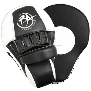 Gants de boxe MMA Kick Thai avec coussinets de mise au point incurvés pour crochet et jab équipement de protection - Product Image 1
