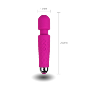 Jual obral mainan seks Vibrator AV Penis silikon Mini pijat tongkat klitoris vagina elektrik anak perempuan Janpen - Product Image 5