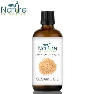 Sesame Oil | Organic Sesamum indicum SeedOil - Pure and Natural Carrier Oils - Wholesale Bulk Price