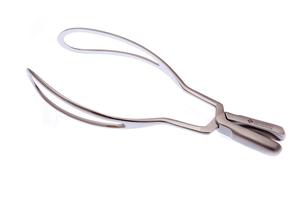 Forceps Obstétricaux de Type Simpson de Haute Qualité pour Césarienne 23,5 cm Instruments Chirurgicaux en Acier Inoxydable Mahersi - Product Image 4