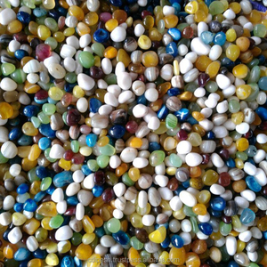 Adoquines de piedra natural decorativos para jardín de casa con revestimiento de Color moderno indio más vendidos guijarros piedras pulidas de poliuretano sueltas - Product Image 4