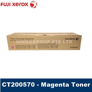 Cartucho de tóner Fujifilm original para ApeosPort-III C5500 6500 7600 para copiadoras Xerox-Magenta CT200570 para APC5500 APC7600 - Product Image 2