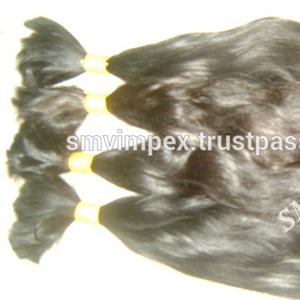 Cheveux bruts indiens à cuticule alignée en vrac d'Inde 2026 qualité supérieure cheveux Remy en vrac. Tissage de cheveux bruts naturels d'Inde - Product Image 3