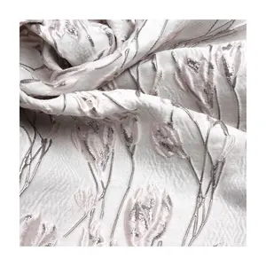KEER fábrica personalizada al por mayor precio barato floral algodón poliéster tejido para vestido de mujer