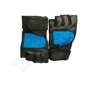 Gants de cyclisme unisexes à demi-doigts pour le sport, le fitness et la salle de sport à domicile, en polyester respirant, fabriqués au Pakistan - Product Image 4