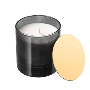 Bougies votives remplie de cire, en verre noir, 50 pièces - Product Image 1