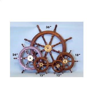 Деревянное колесо корабля